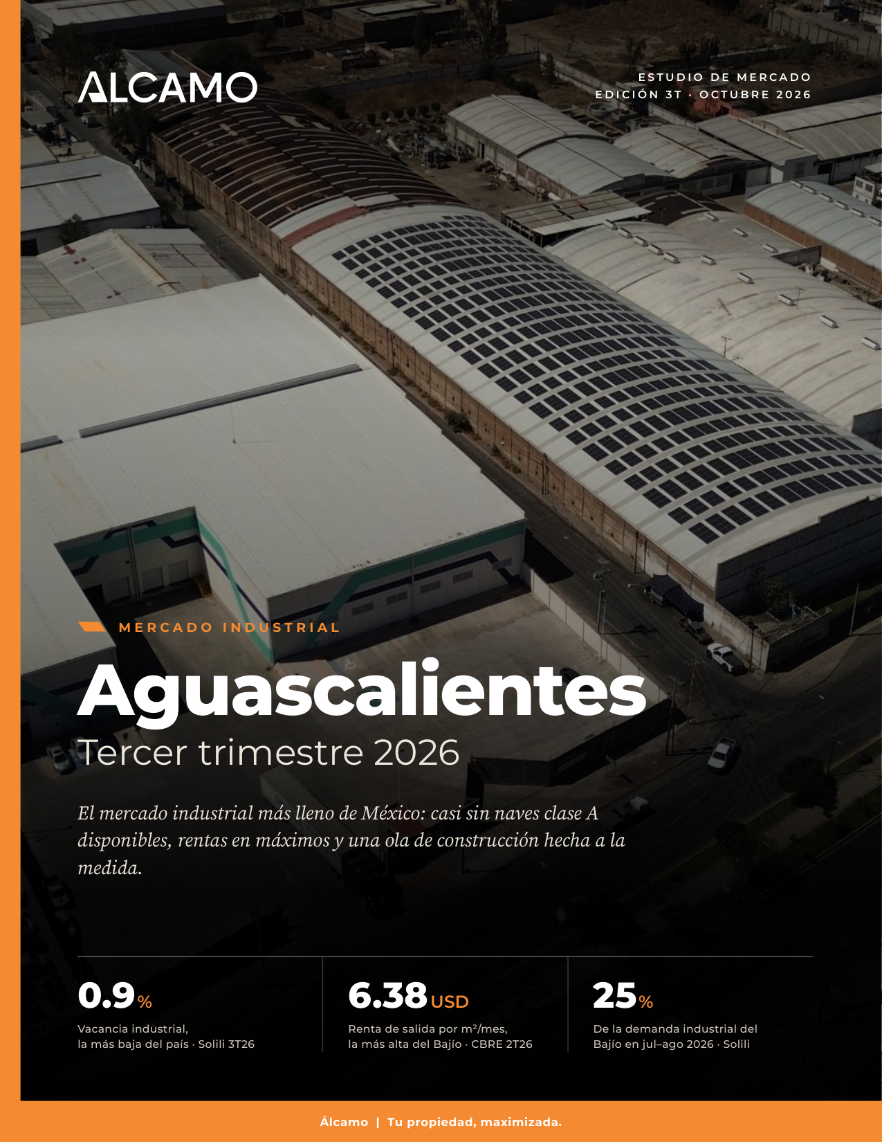 Estudio de Mercado Industrial · Aguascalientes · 3T 2026